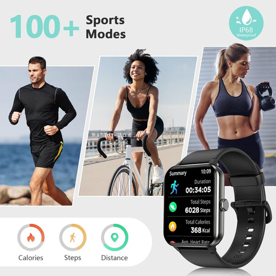 Blackview 2025 Smart Watch (Answer/Make Calls), Fitness Watch for Men and Women
