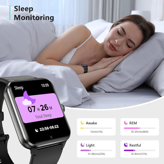 Blackview 2025 Smart Watch (Answer/Make Calls), Fitness Watch for Men and Women