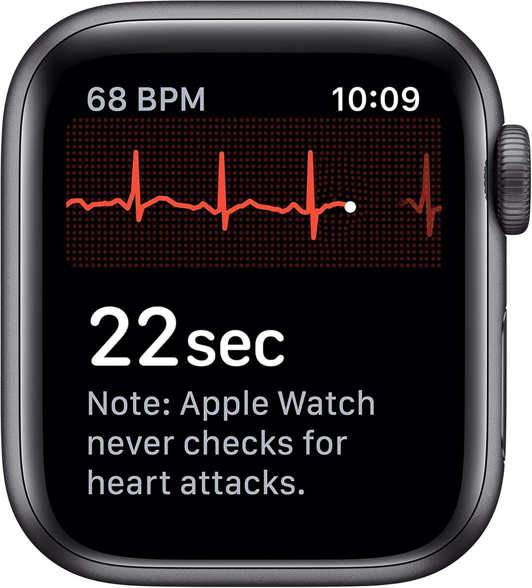 Apple Watch Series 5 (GPS, 40MM) - Space Gray Aluminum Case with Black Sport Band