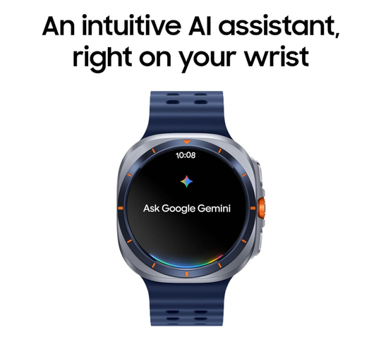 Galaxy Watch Ultra (2025) 47mm LTE Smartwatch, Titanium Casing, Advanced Sleep Coaching ⌚