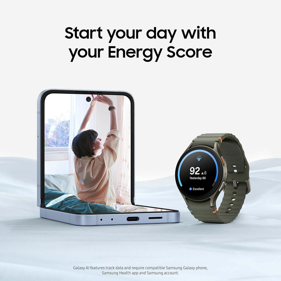 Galaxy Watch 7 (40mm, Bluetooth) – AI Smartwatch with Energy Score & Wellness Tips